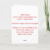 Kaart / Largemouth Bass Vrolijk Kerstfeest! (Achterkant)