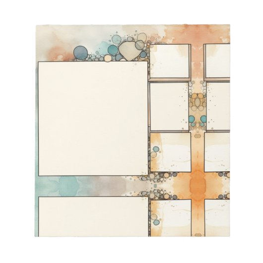 Kaart Layout Scrapbook Notitieblok (Voorkant)