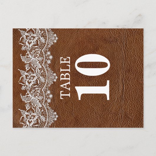 Kaart Leder- en Lace-referentienummer (Voorkant)