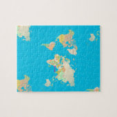 kaart legpuzzel (Horizontaal)