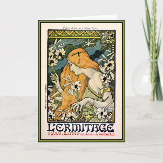 Kaart: L'Ermitage - Jugendstil - Douane Feestdagen Kaart