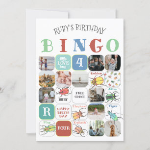Kaart Liefde Bugs Party Bingo Game (versie 3)