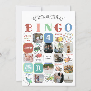 Kaart Liefde Bugs Party Bingo Game (versie 4)