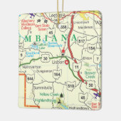  kaart Lissabon-Ohio Keramisch Ornament (Links)
