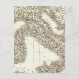 Kaart L'Italie - Italië