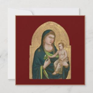 KAART : MADONNA & KIND : GIOTTO : 1337