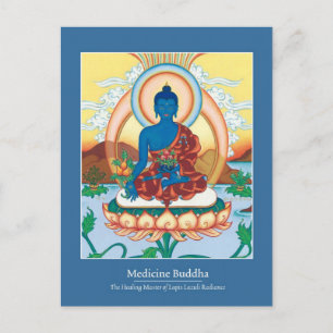 KAART Medicine Buddha - met mooie rug