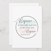 Kaart met Bijbelvers (Voorkant / Achterkant)