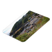 Kaart met Cornwall-foto Magneet (Linkerzijde)