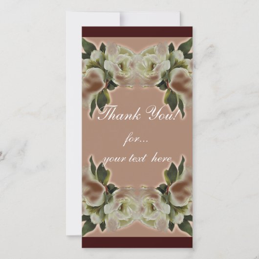 Kaart met dankbetuiging (set van 10) (Voorkant)