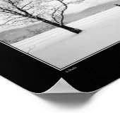 Kaart met eenzaamheid poster (Hoek)