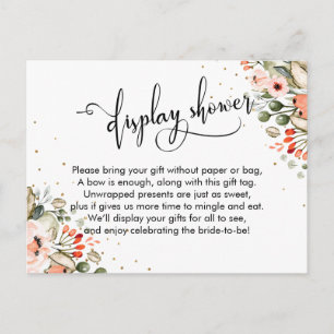 Kaart met Floral Confetti-behuizing weergeven