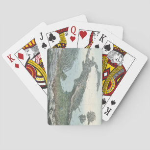  kaart met foto's van Italië (1853)