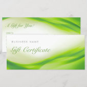 Kaart met groene golflengte (Voorkant / Achterkant)