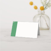 Kaart met groene zitplaatsen, Caroline Wedding Col (Achterkant)