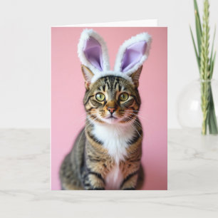 Kaart met kat met bijzondere oren