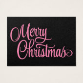 Kaart met kerstbehuizing / Label - SRF (Achterkant)