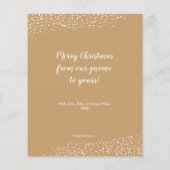 Kaart met kerstfeestdag (Achterkant)