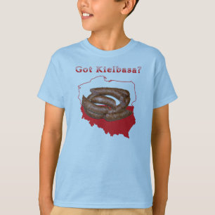 Kaart met Kielbasa T-shirt