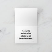 Kaart met kindhand op vadershand (Binnen)