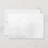 Kaart met minimale huwelijksgegevens | 70s Typogra (Achterkant)