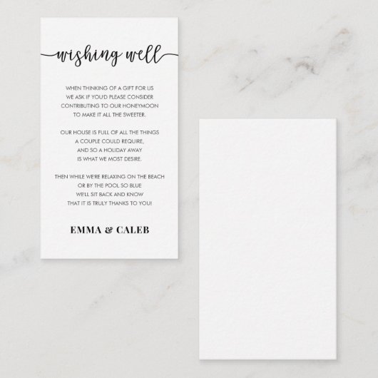 Kaart met ruime opslagruimte (Voorkant / Achterkant)