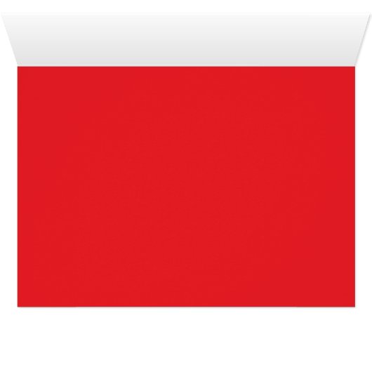 Kaart met tekst (Binenzijde Horizontaal (Onderkant))