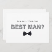 Kaart met vet omlijnde tekst voor het vragen van d (Voorkant / Achterkant)