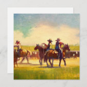 Kaart met vierkante platte notities (Voorkant / Achterkant)