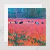 Kaart met vierkante platte notities (Voorkant / Achterkant)