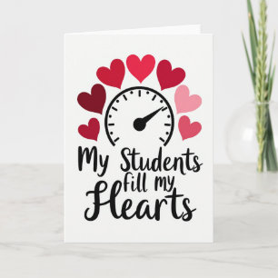 Kaart Mijn Hart Vol Met Studenten