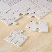 KAART: MISSISSIPPI RIVER, 1861 LEGPUZZEL (Zijkant)