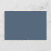 Kaart Nautical Baby shower Registry Insert (Achterkant)