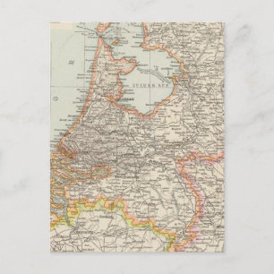Kaart Niederlande - Nederland