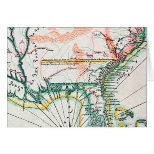 Kaart: Noord-Amerika, 1742
