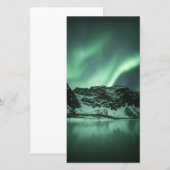 Kaart Noordelijke Lichten (Voorkant / Achterkant)