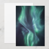 Kaart Noordelijke Lichten (Voorkant / Achterkant)