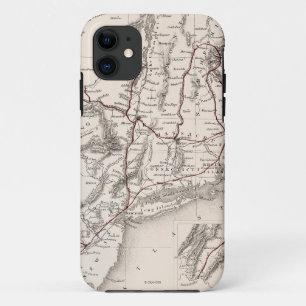 Kaart: Noordoost-Amerika iPhone 11 Hoesje