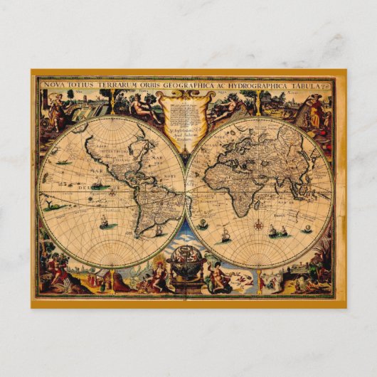  kaart Nova totius terrarum 1625 (Voorkant)