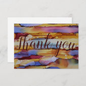 Kaart om dankbaarheid uit te spreken (Voorkant / Achterkant)