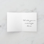 Kaart op de huwelijksdag - Gefeliciteerd (Binnen)