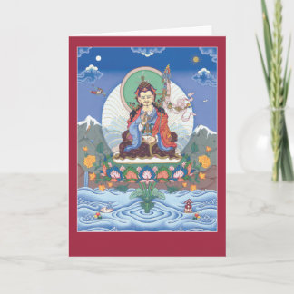 KAART Padmasambhava / Guru Rinpoche - met mantra