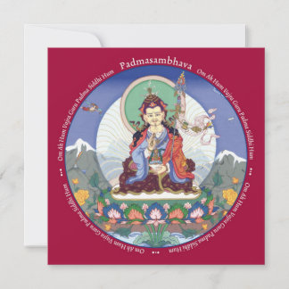 KAART Padmasambhava - met enveloppe