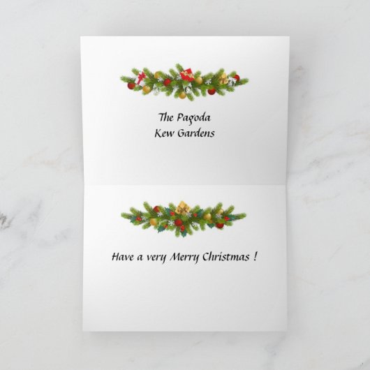 Kaart - Pagode, Kew Gardens (Binnen)