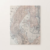 KAART: PANAMA, 1907 LEGPUZZEL (Verticaal)