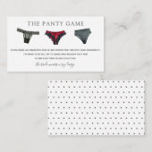 Kaart Panty Game Insert (Voorkant / Achterkant)