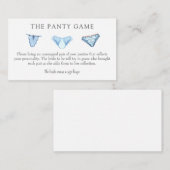 Kaart Panty Game Insert (Voorkant / Achterkant)