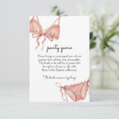 Kaart Panty Game Insert (Staand voorkant)