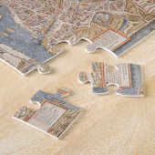  kaart Parijs, 1550 Legpuzzel (Zijkant)