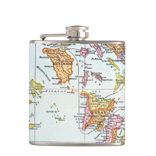 KAART: PHILIPPINES 1905 HEUPFLES (Voorkant)